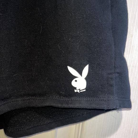 Black Playboy Shorts - Picture 2 of 4